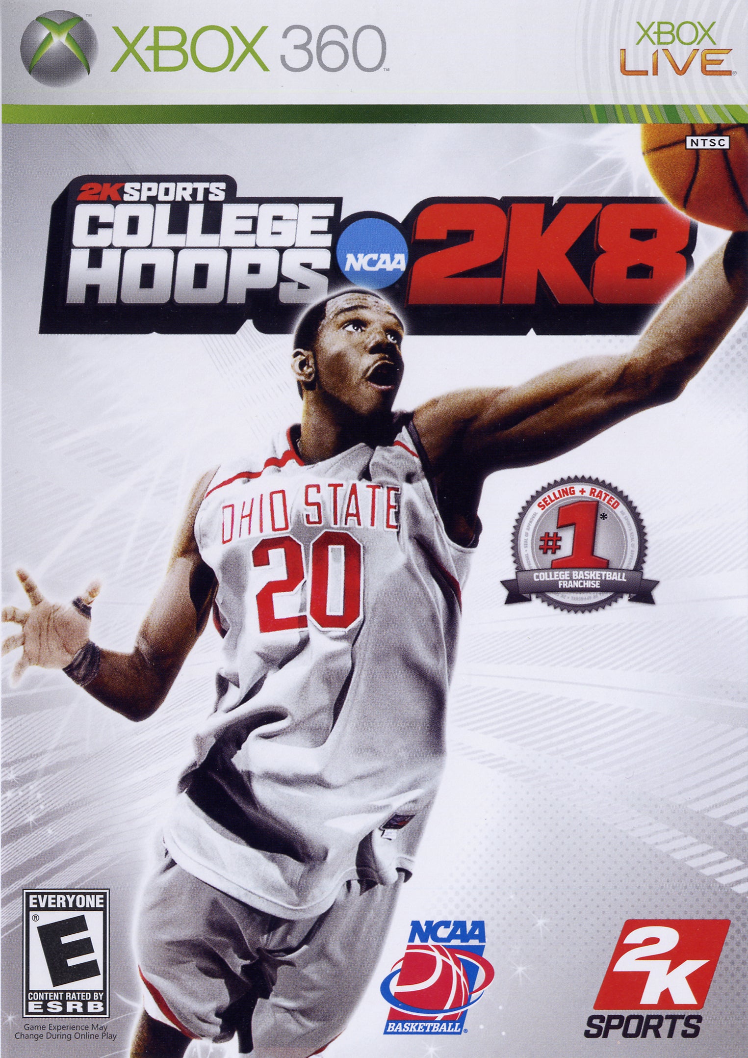College Hoops 2K8 Xbox 360 - Video Game - Used - CaveGamers