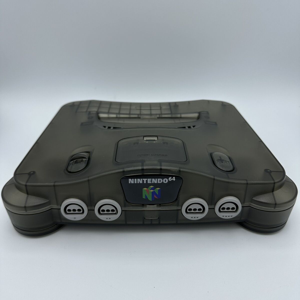Nintendo 64 Console - Smoke Grey N64 - Video Game System - Used - CaveGamers - Image 3