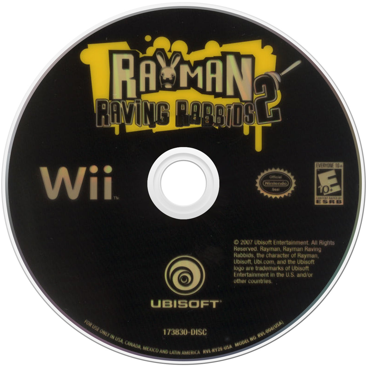 Rayman Raving Rabbids 2 Wii - Video Game - Used - CaveGamers - Image 3