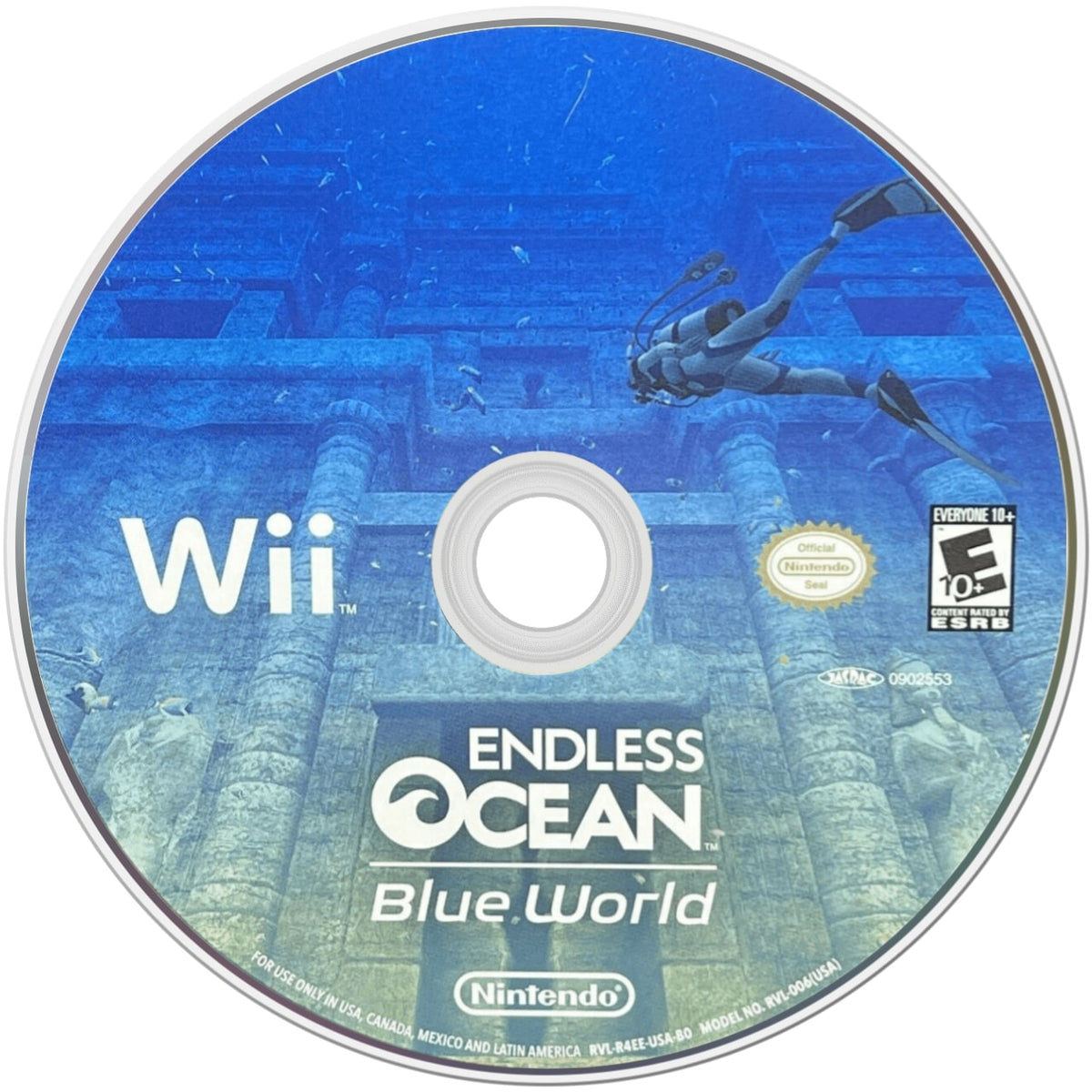 Endless Ocean: Blue World Wii - Video Game - Used - CaveGamers - Image 3