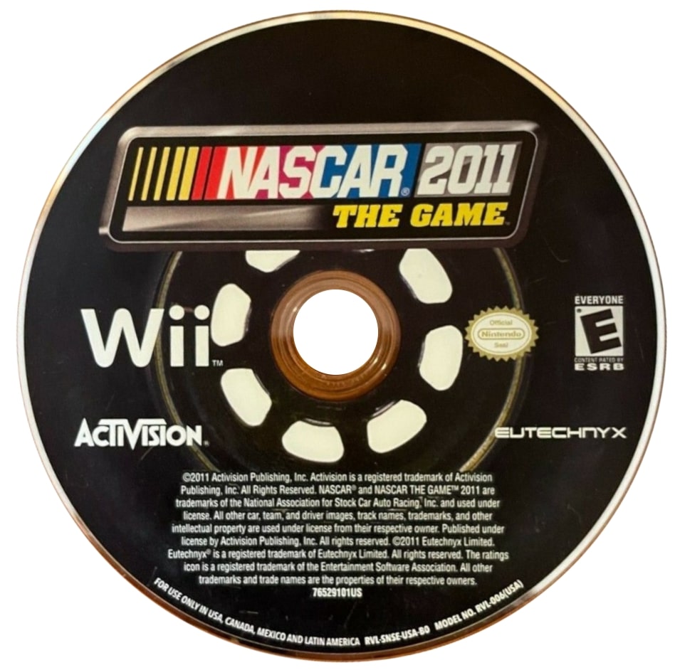 NASCAR The Game 2011 Wii - Video Game - Used - CaveGamers - Image 3