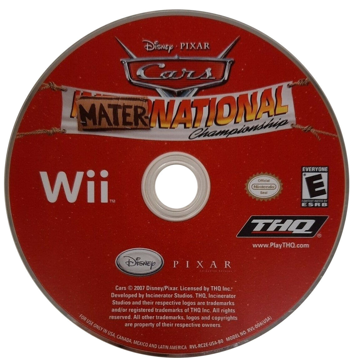 Cars: Mater National Championship Wii - Video Game - Used - CaveGamers - Image 3