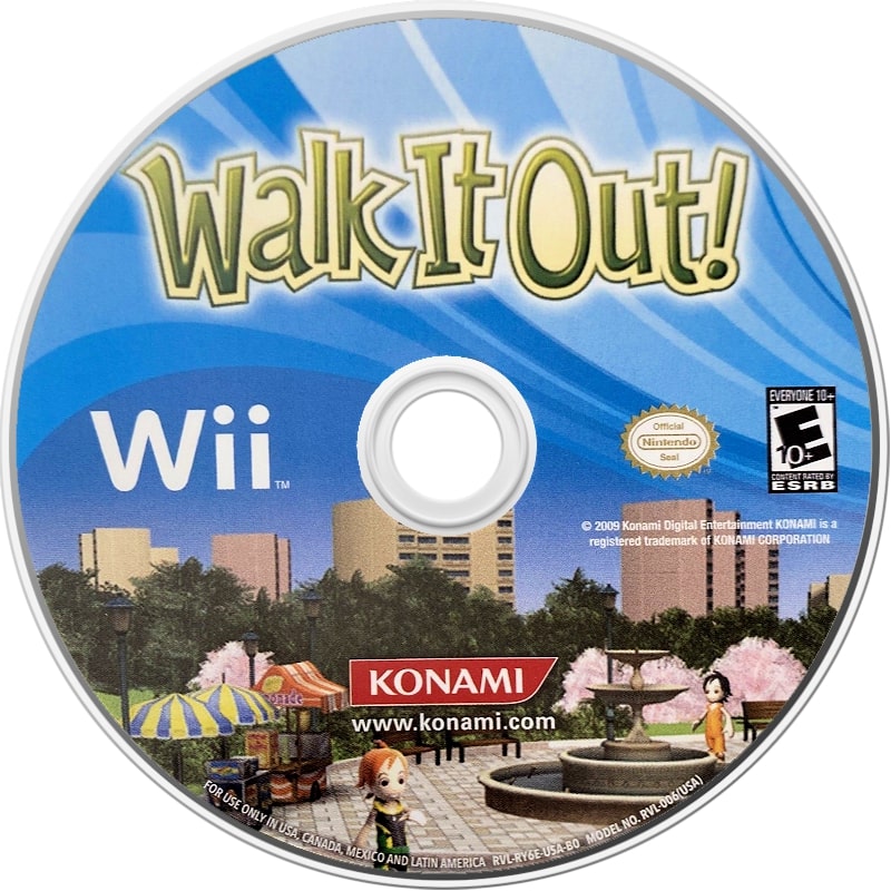 Walk It Out Wii - Video Game - Used - CaveGamers - Image 3