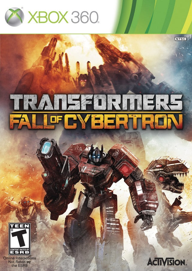 Transformers: Fall of Cybertron Xbox 360 - Video Game - Used - CaveGamers