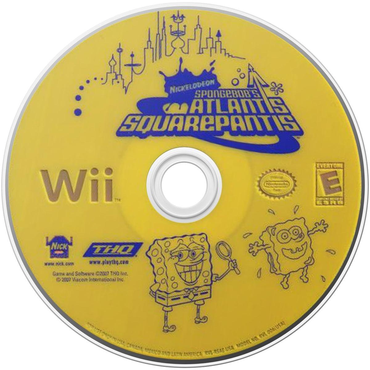 Spongebob Squarepants: Atlantis Squarepantis Wii - Video Game - Used - CaveGamers - Image 3