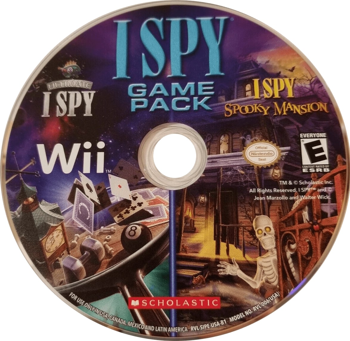 Ultimate I Spy/I Spy Spooky Mansion Wii - Video Game - Used - CaveGamers - Image 3