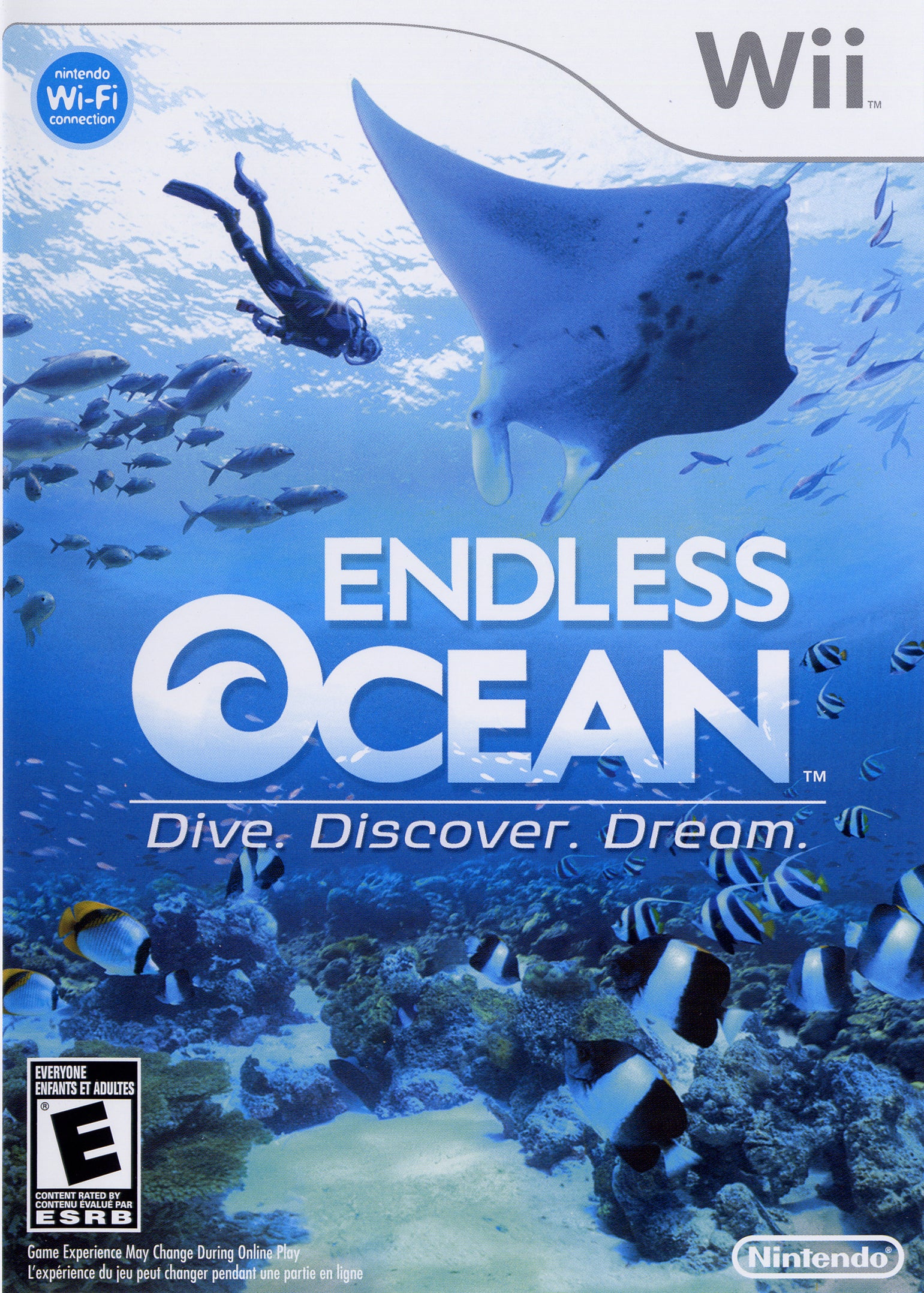 Endless Ocean Wii - Video Game - Used - CaveGamers