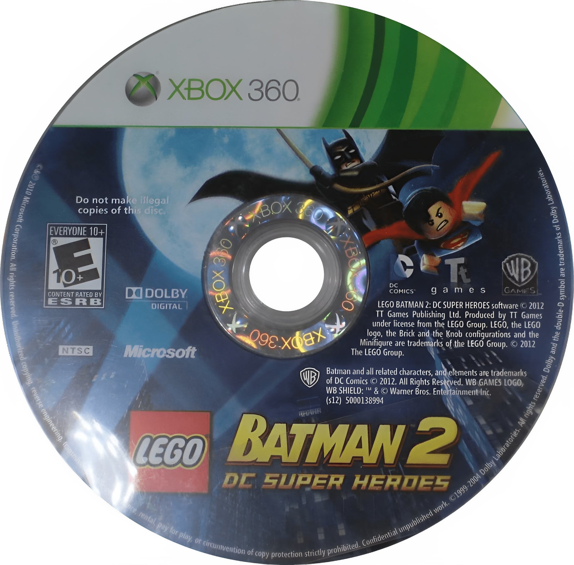 LEGO Batman 2: DC Super Heroes Xbox 360 - Video Game - Used - CaveGamers - Image 3