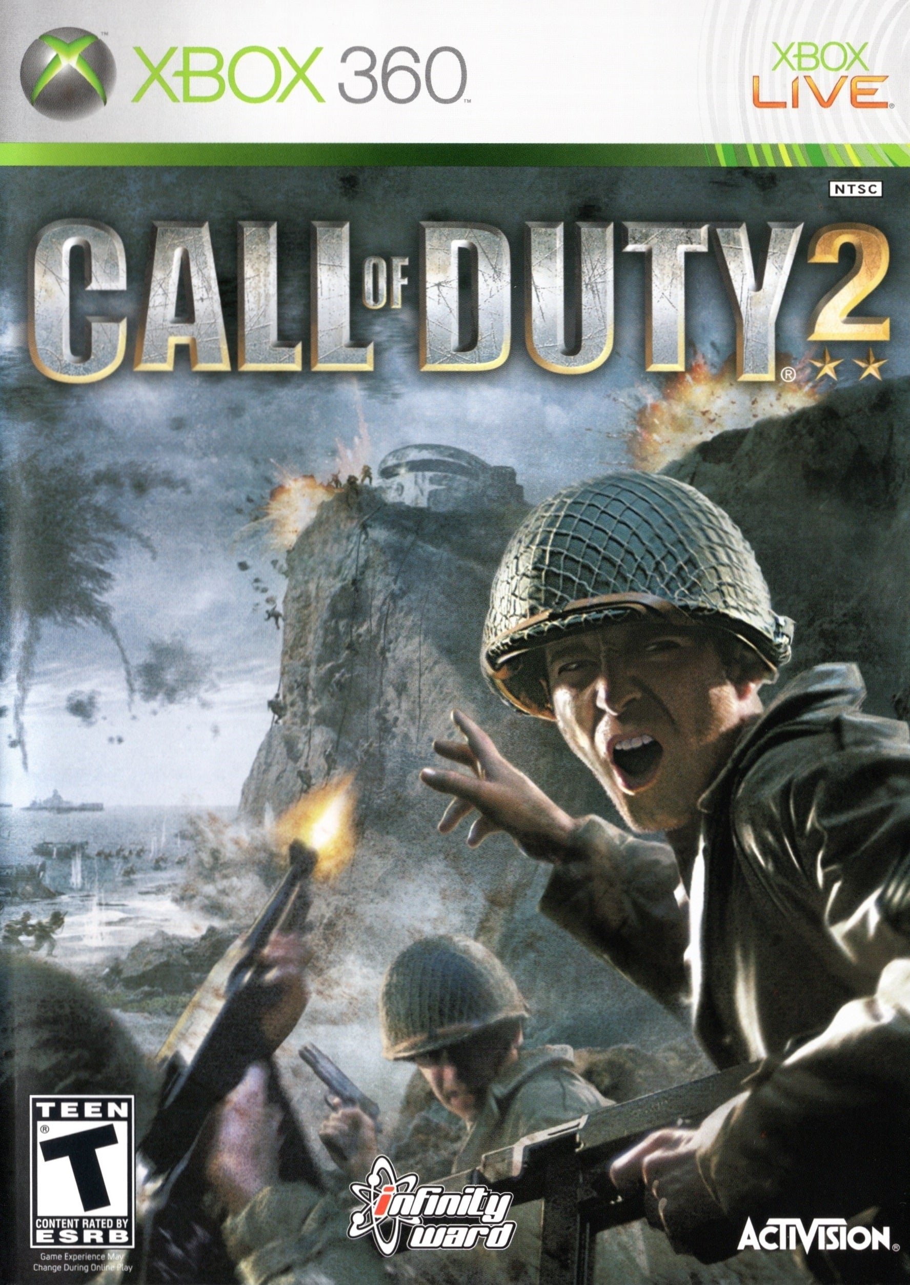 Call of Duty 2 Xbox 360 - Video Game - Used - CaveGamers