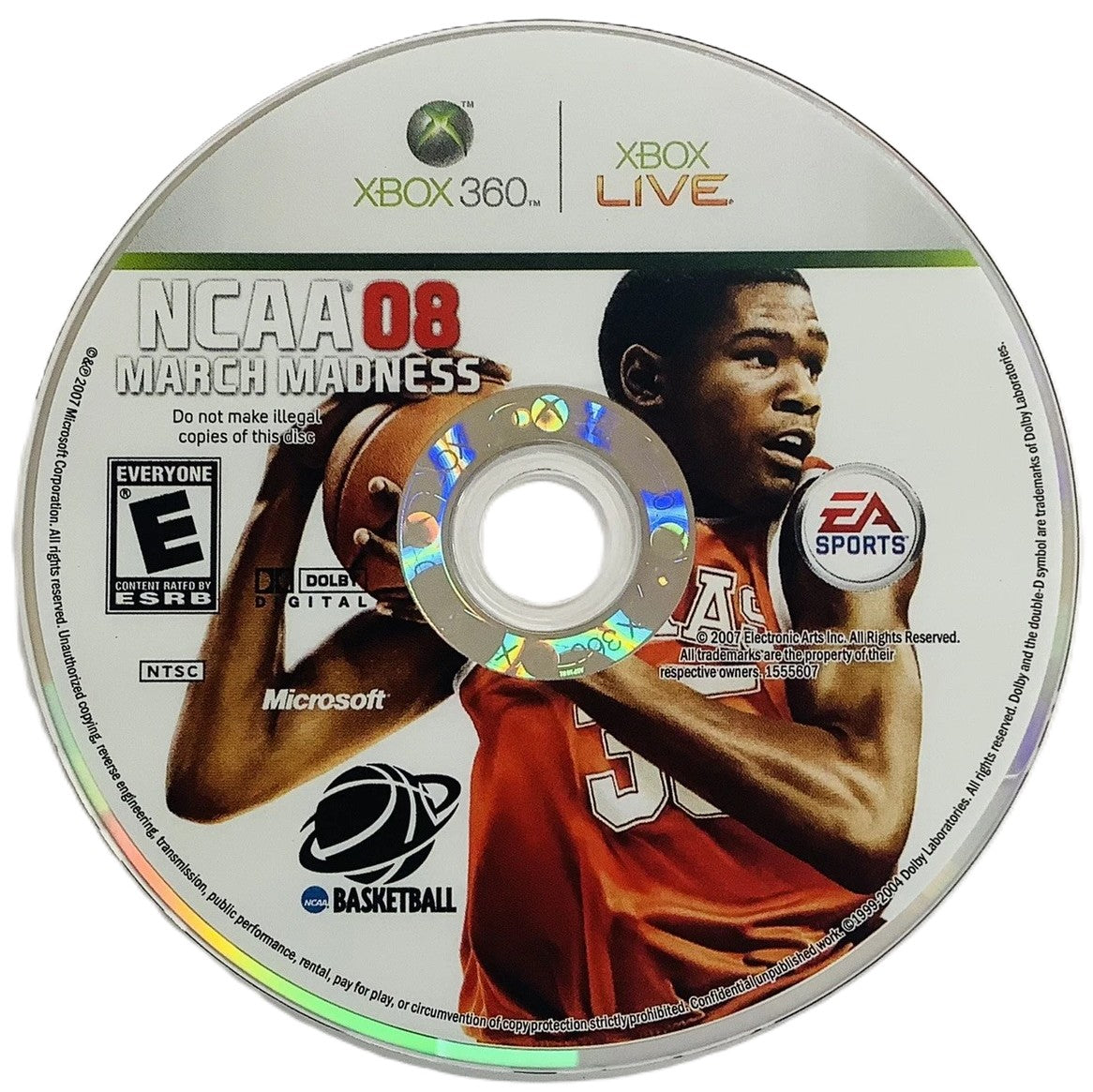 NCAA March Madness 08 Xbox 360 - Video Game - Used - CaveGamers - Image 3