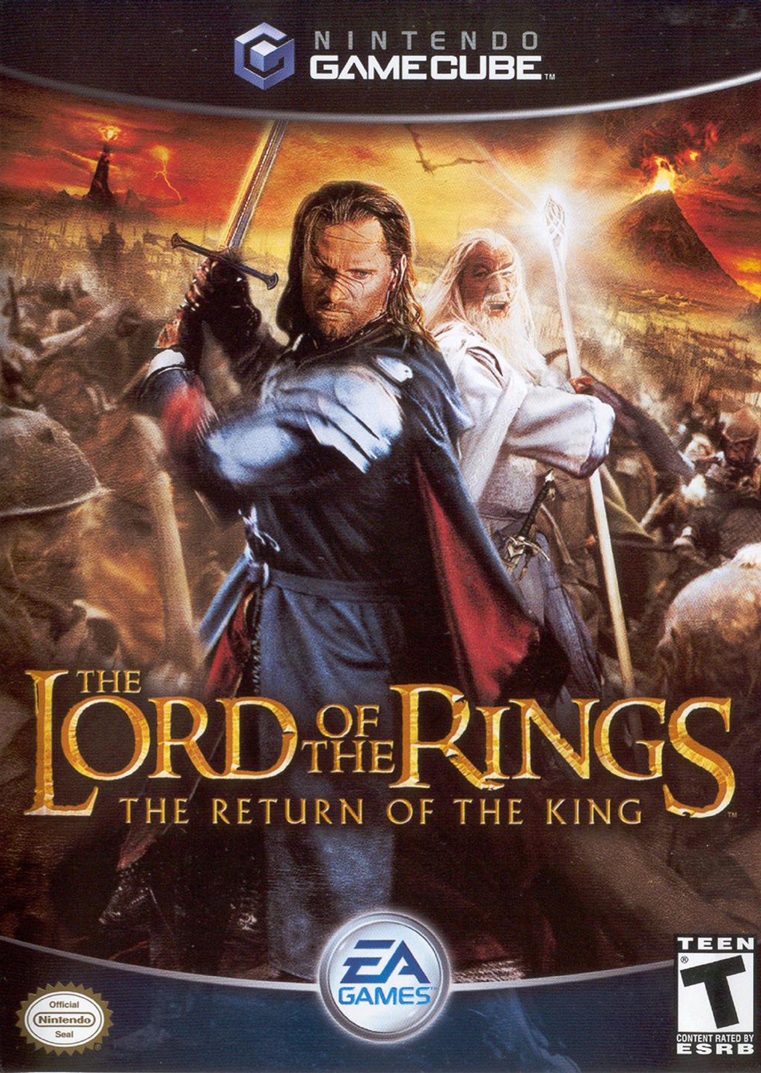 The Lord of the Rings: The Return of the King GameCube - Video Game - Used - CaveGamers