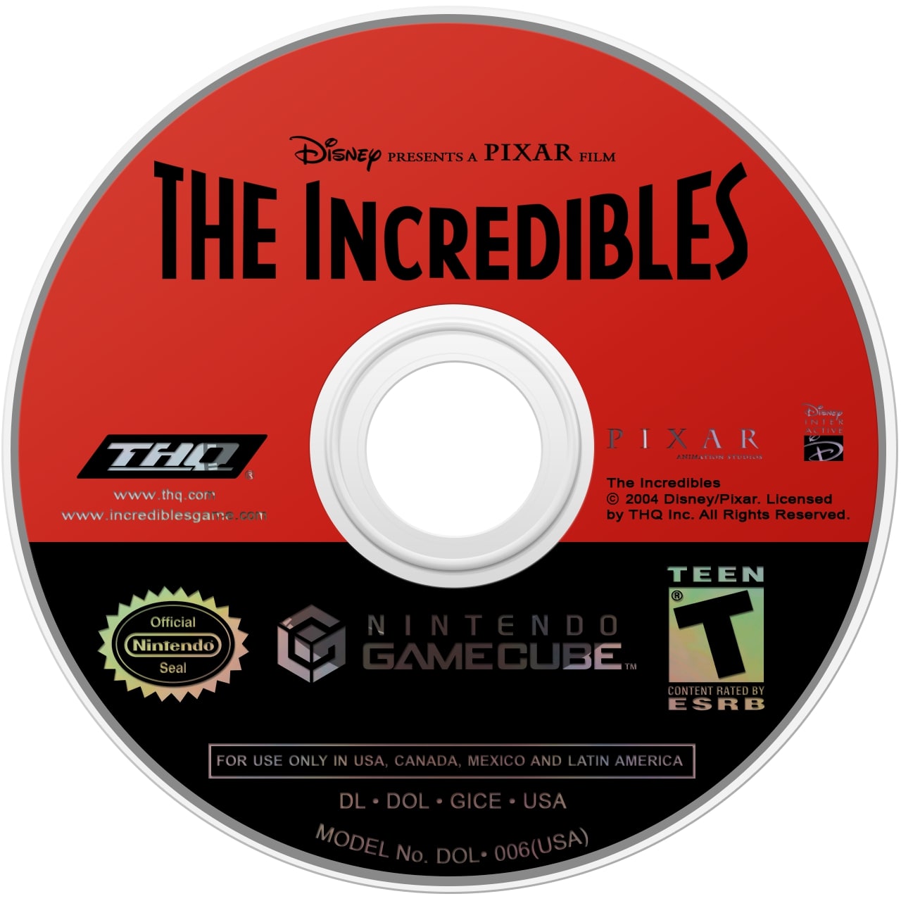 The Incredibles GameCube - Video Game - Used - CaveGamers - Image 3