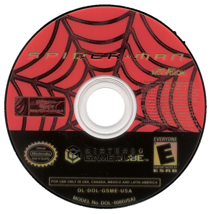 Spider-Man GameCube - Video Game - Used - CaveGamers - Image 3