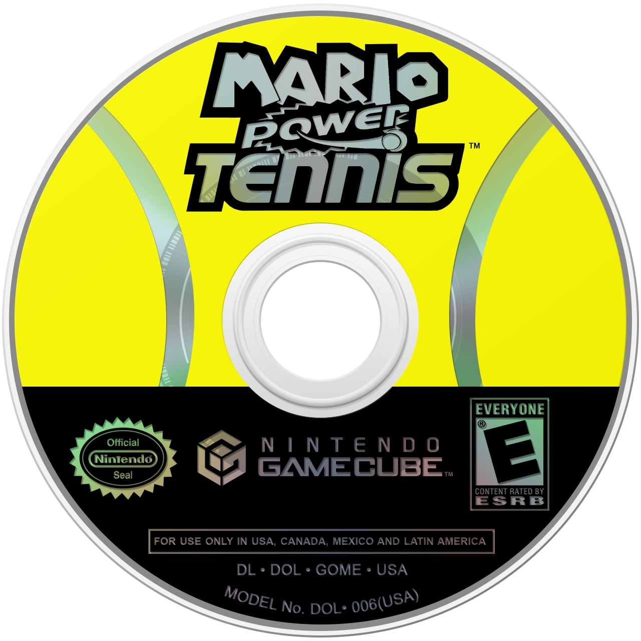 Mario Power Tennis GameCube - Video Game - Used - CaveGamers - Image 3