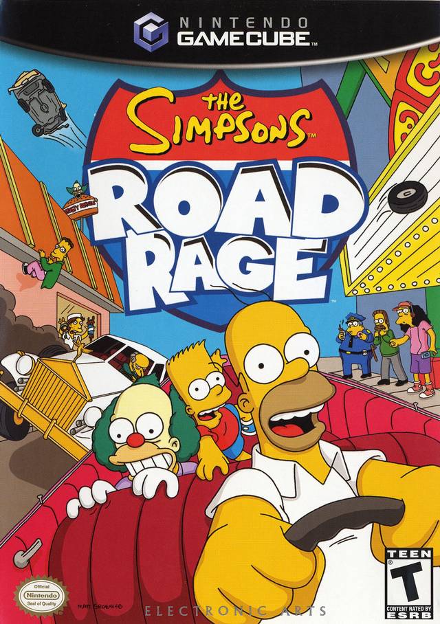 The Simpsons Road Rage GameCube - Video Game - Used - CaveGamers