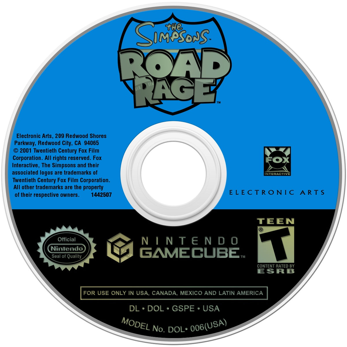 The Simpsons Road Rage GameCube - Video Game - Used - CaveGamers - Image 3