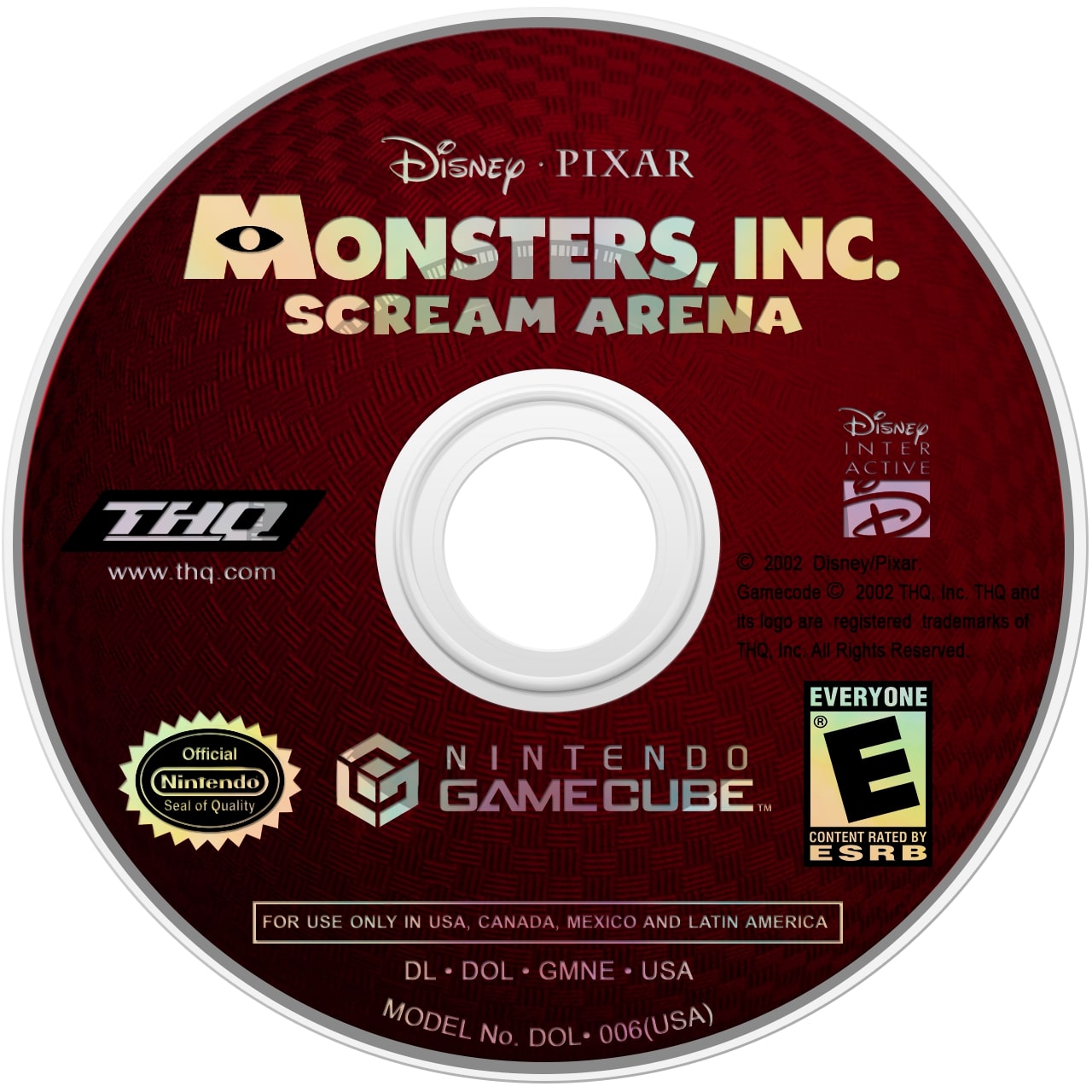Monsters Inc. Scream Arena GameCube - Video Game - Used - CaveGamers - Image 3