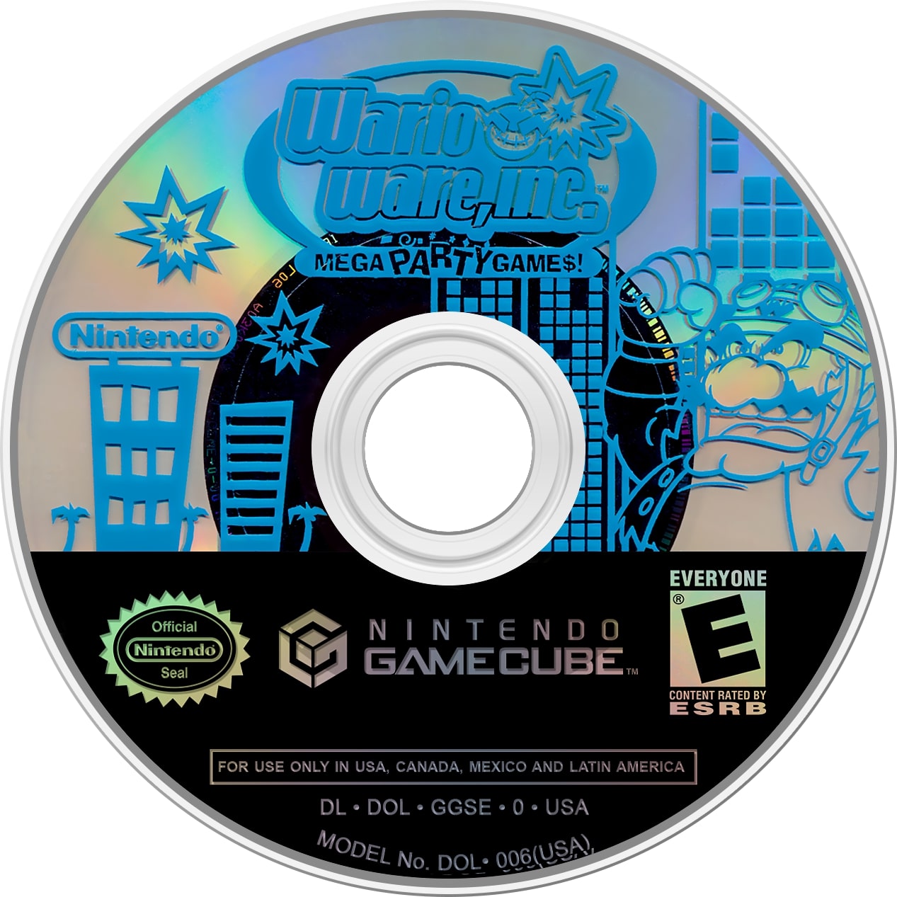 Wario Ware, Inc. Mega Party Games! GameCube - Video Game - Used - CaveGamers - Image 3