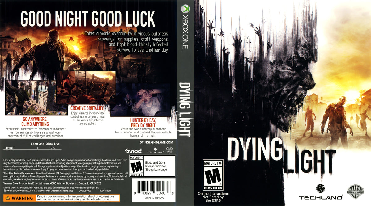 Dying Light Xbox One - Video Game - Used - CaveGamers - Image 4