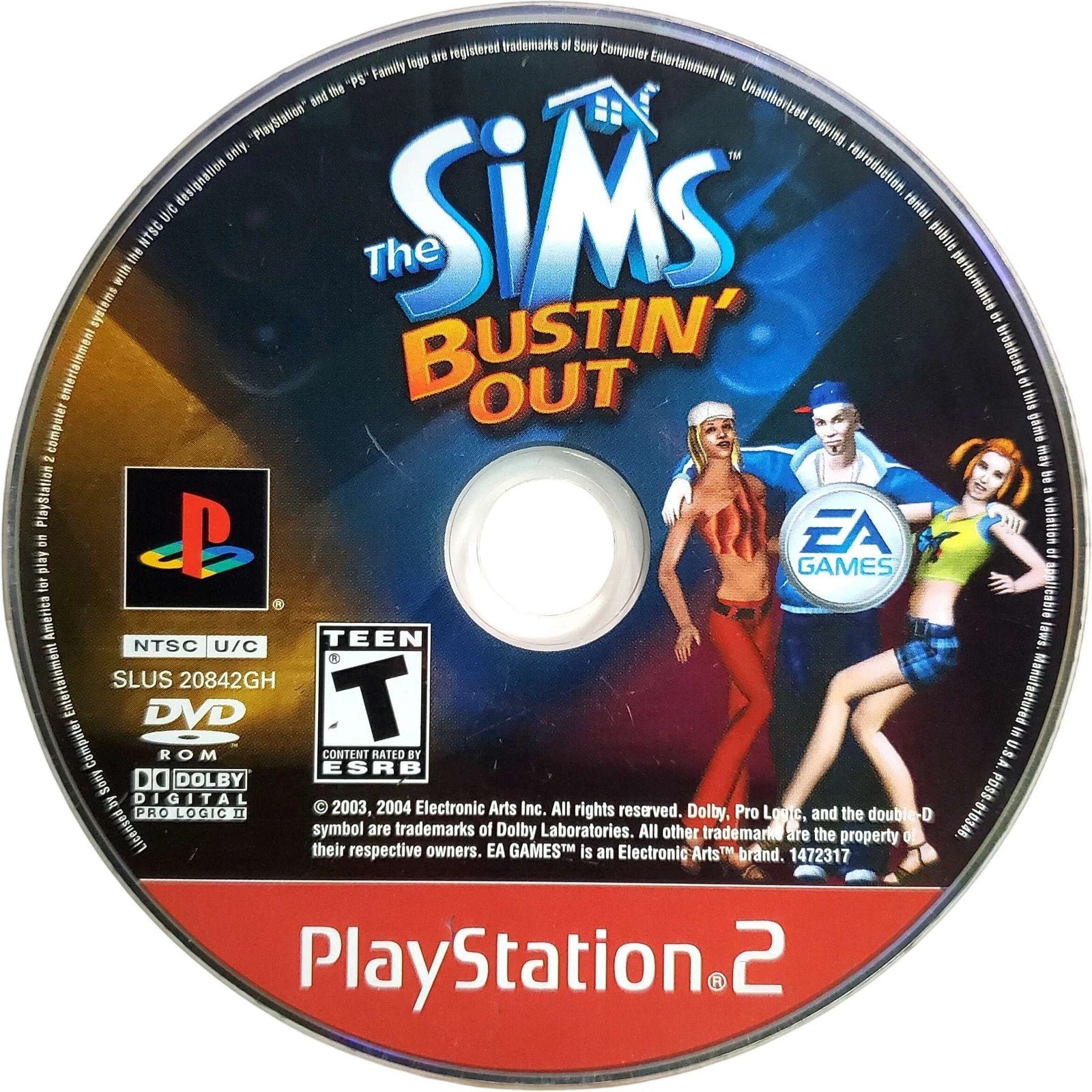 The Sims Bustin' Out PS2 - Video Game - Used - CaveGamers - Image 4