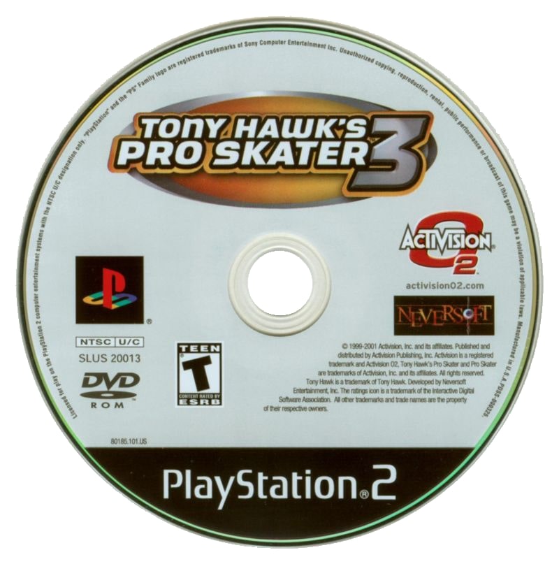Tony Hawk's Pro Skater 3 PS2 - Video Game - Used - CaveGamers - Image 3