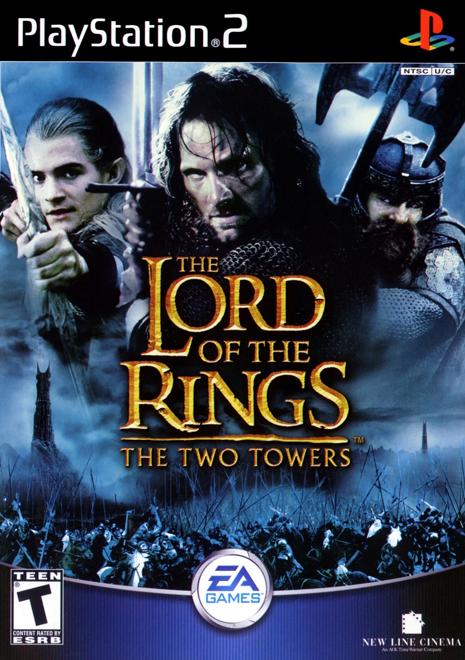 The Lord of the Rings: The Two Towers PS2 - Video Game - Used - CaveGamers