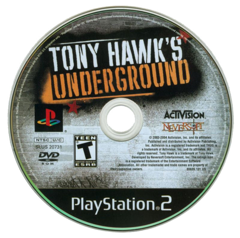 Tony Hawk's Underground PS2 - Video Game - Used - CaveGamers - Image 3