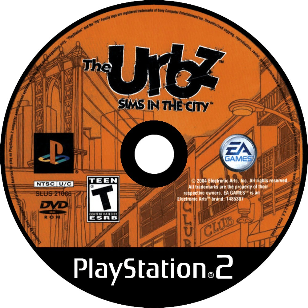 Urbz: Sims In The City PS2 - Video Game - Used - CaveGamers - Image 3