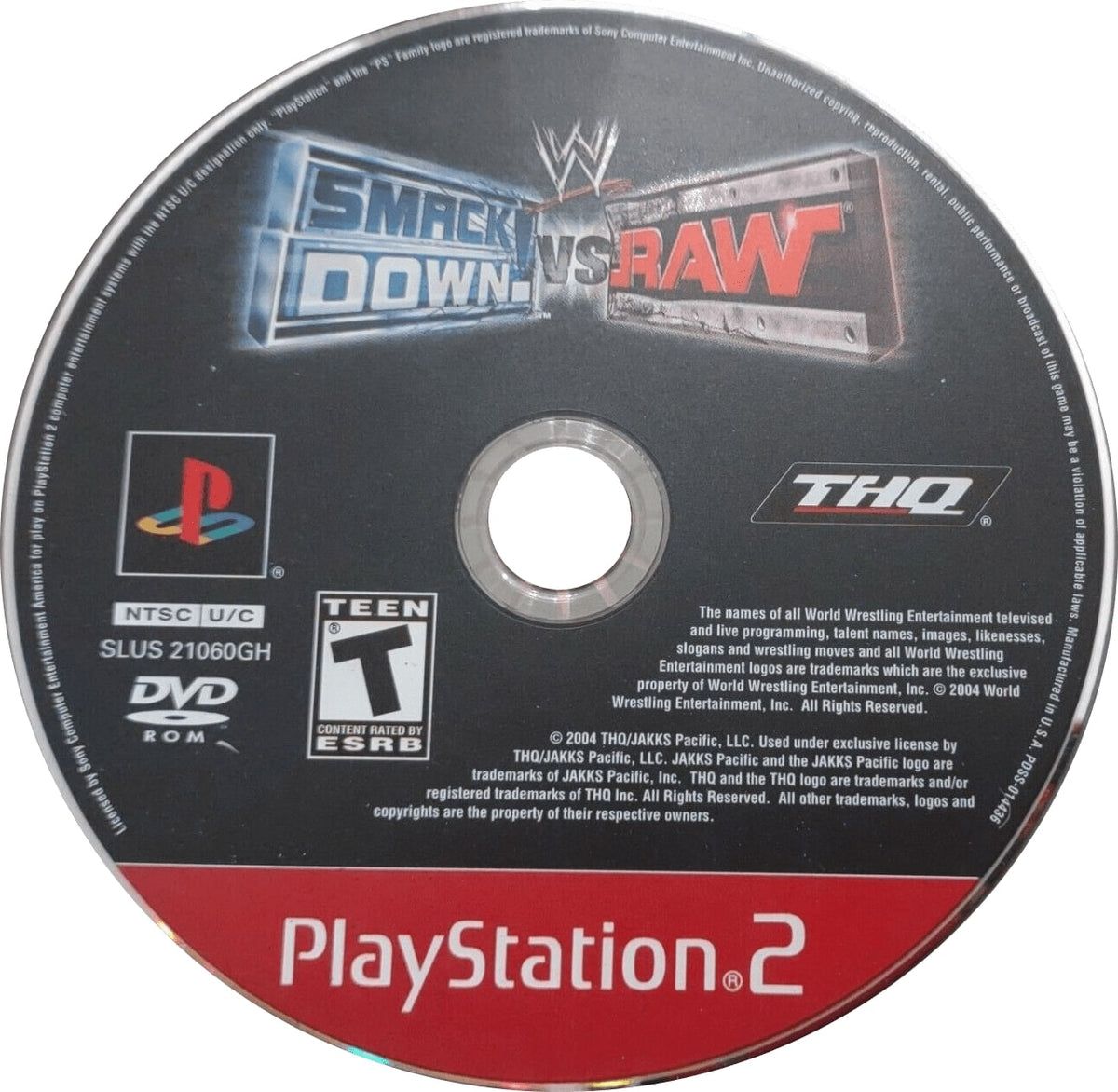 WWE SmackDown vs. Raw PS2 - Video Game - Used - CaveGamers - Image 4