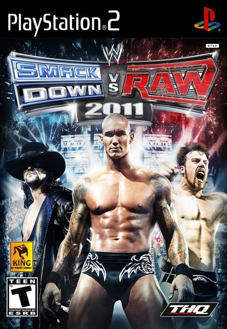 WWE SmackDown vs. Raw 2011 PS2 - Video Game - Used - CaveGamers