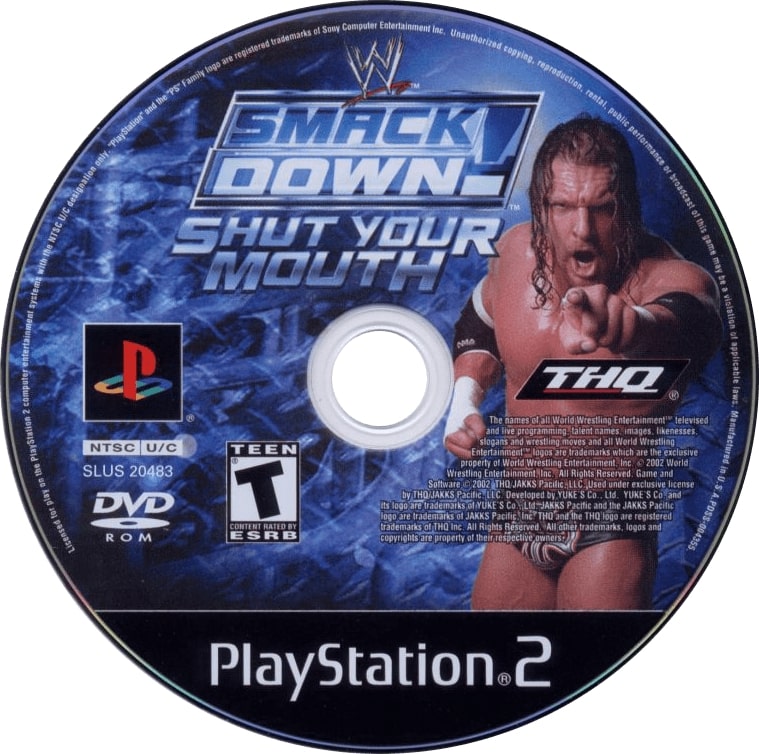 WWE Smackdown! Shut Your Mouth PS2 - Video Game - Used - CaveGamers - Image 3