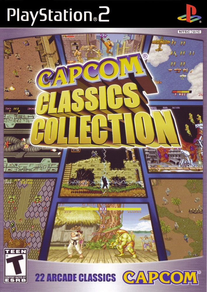Capcom Classics Collection PS2 - Video Game - Used - CaveGamers