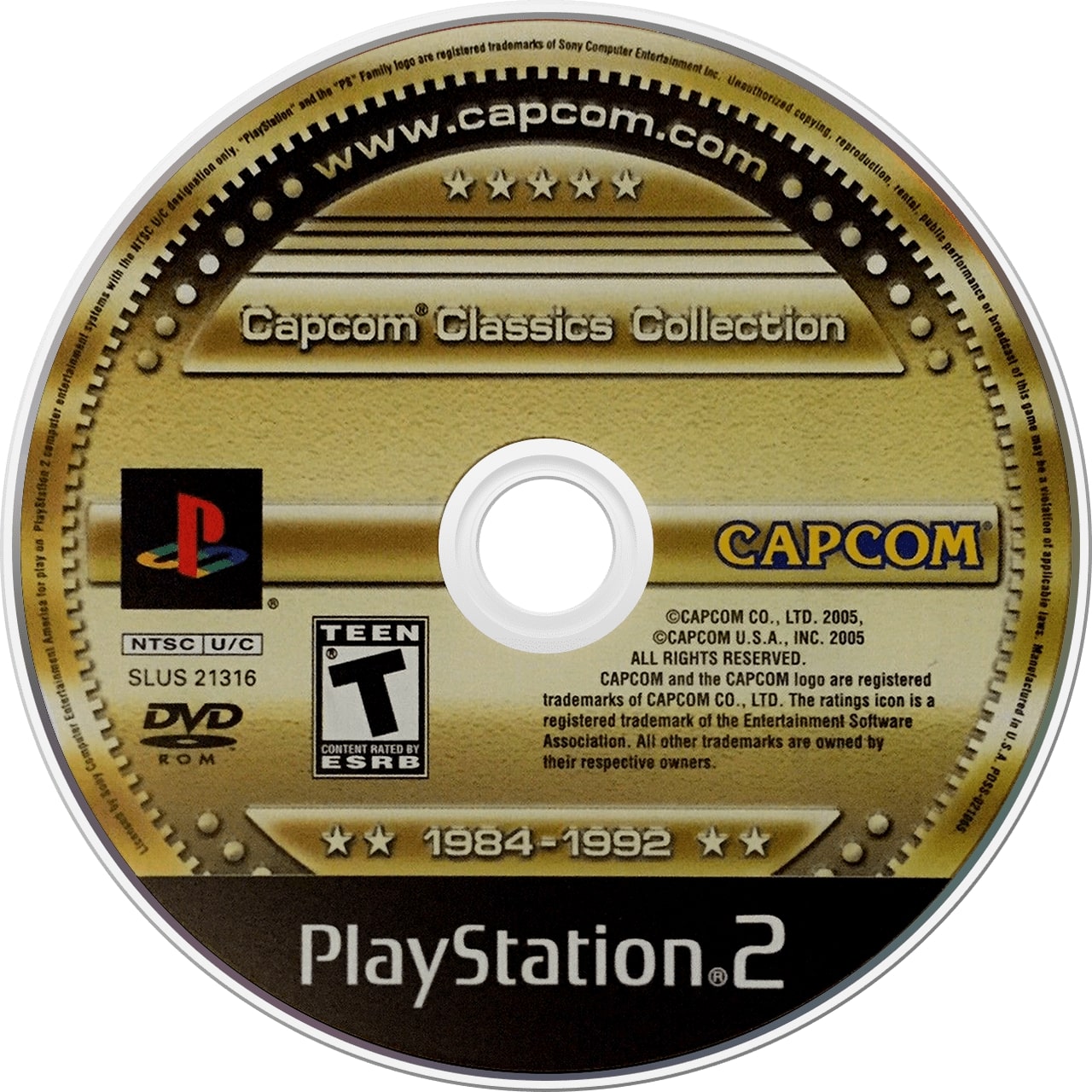Capcom Classics Collection PS2 - Video Game - Used - CaveGamers - Image 3