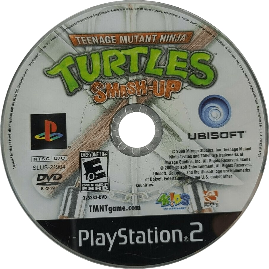 Teenage Mutant Ninja Turtles: Smash-Up PS2 - Video Game - Used - CaveGamers - Image 3