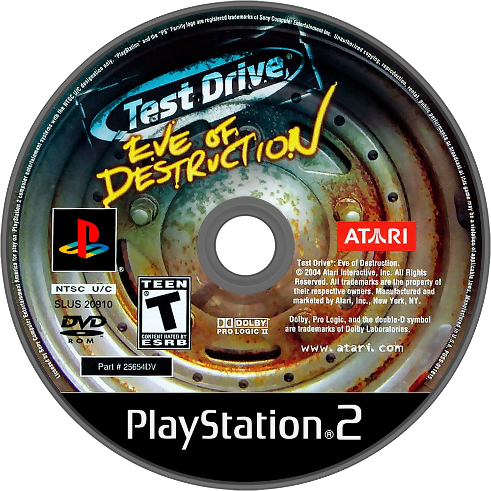 Test Drive: Eve Of Destruction PS2 - Video Game - Used - CaveGamers - Image 3