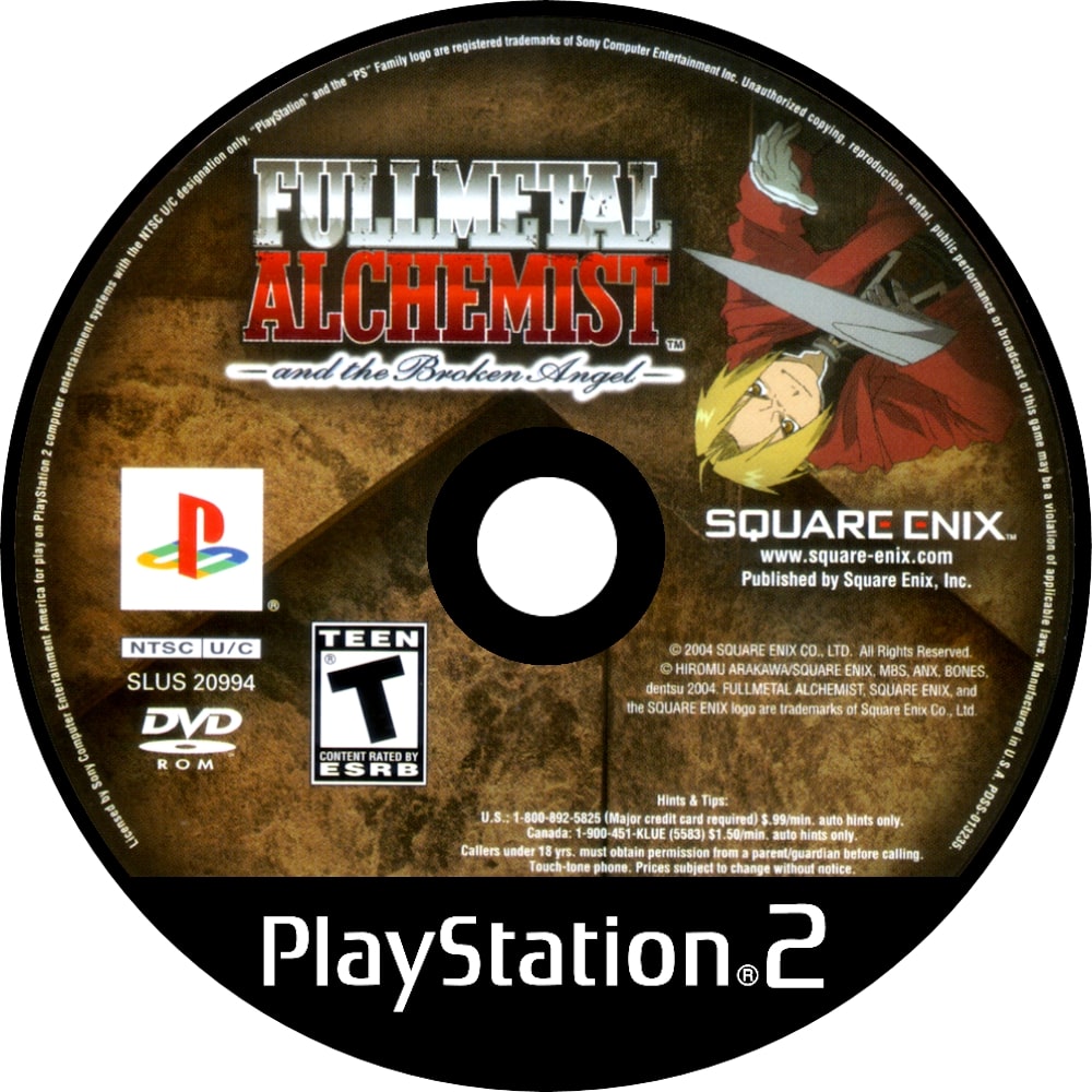 Full Metal Alchemist: The Broken Angel PS2 - Video Game - Used - CaveGamers - Image 3