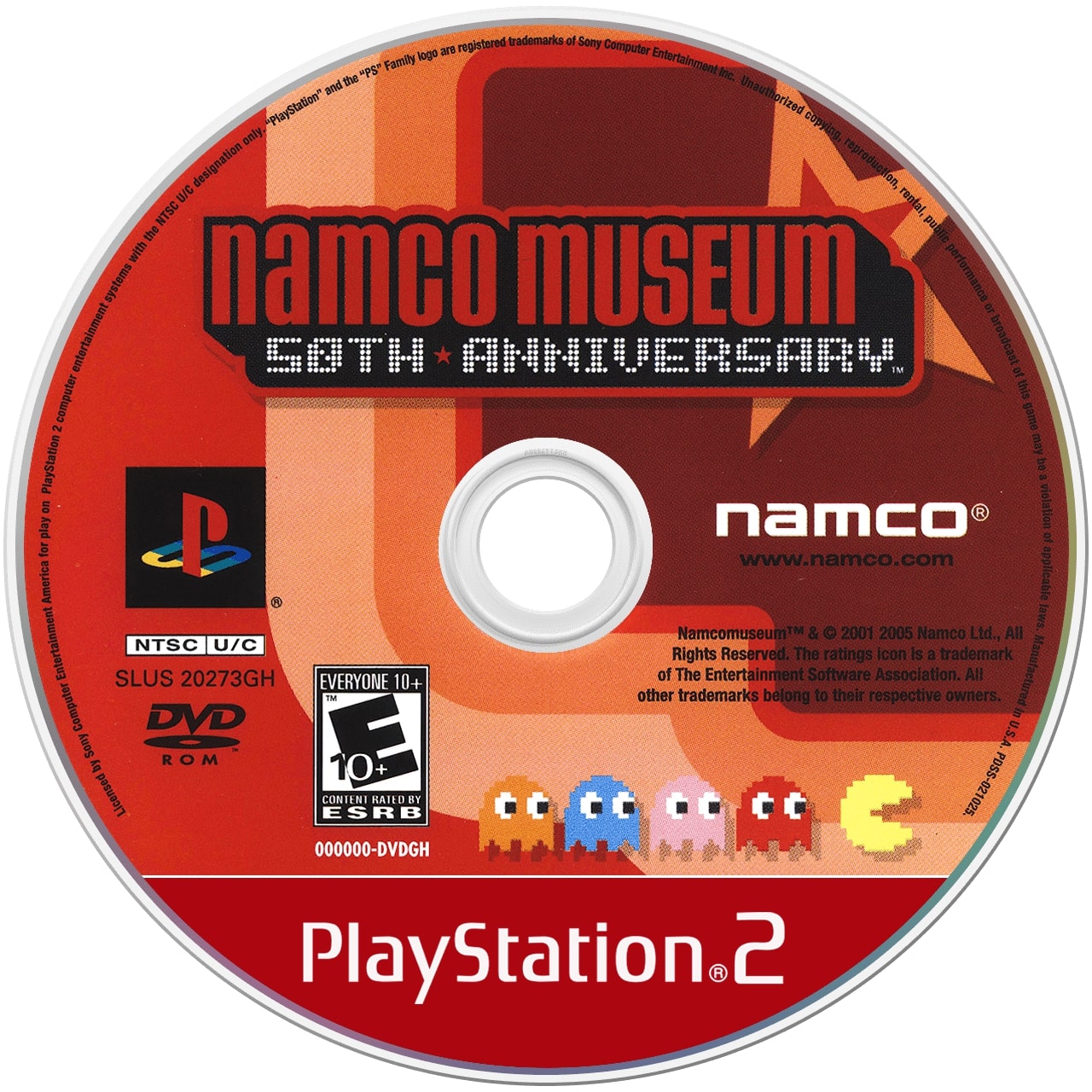 Namco Museum: 50th Anniversary PS2 - Video Game - Used - CaveGamers - Image 3