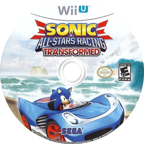 Sonic & All-Stars Racing Transformed Wii U - Video Game - Used - CaveGamers - Image 3