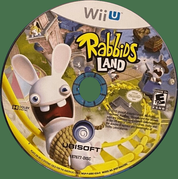 Rabbids Land Wii U - Video Game - Used - CaveGamers - Image 3