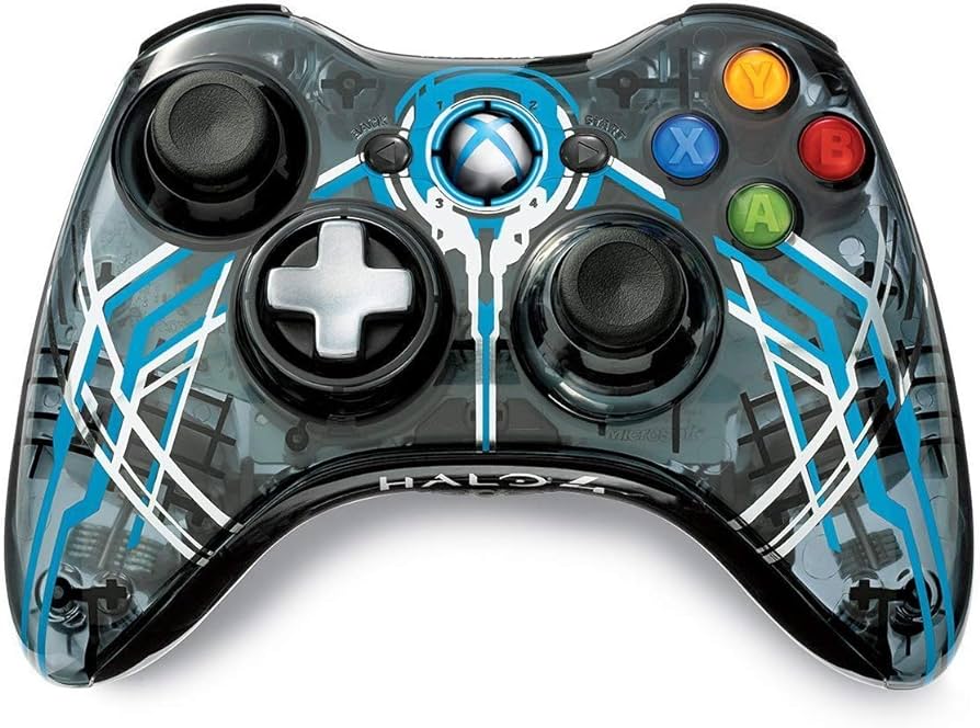 Xbox 360 Slim Console - Halo 4 Edition - Video Game System - Used - CaveGamers - Image 3