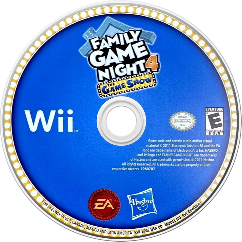 Family Game Night 4: The Game Show Wii - Video Game - Used - CaveGamers - Image 3