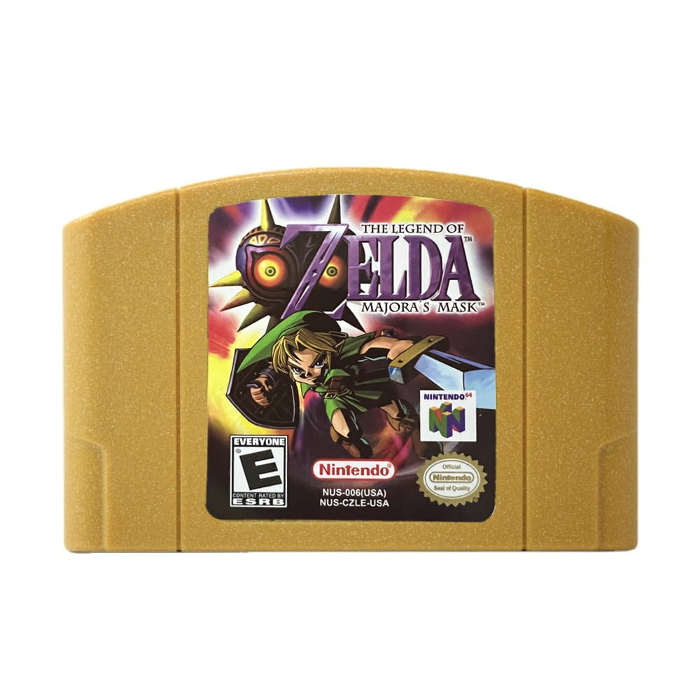 The Legend of Zelda: Majora's Mask (No Holo Label) N64 - Video Game - Used - CaveGamers - Image 3