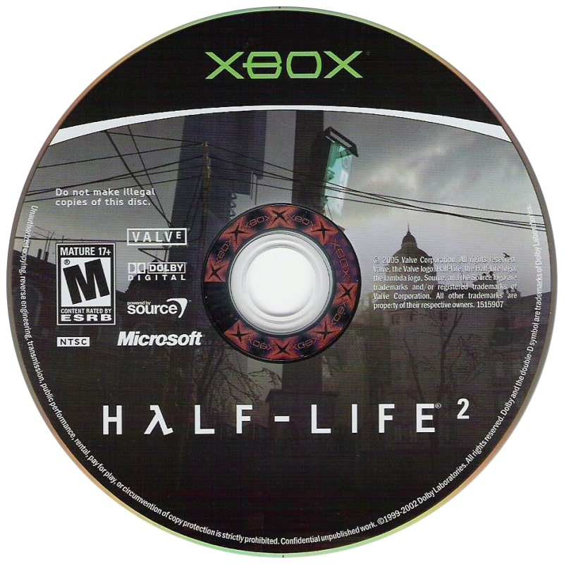 Half Life 2 Xbox - Video Game - Used - CaveGamers - Image 3