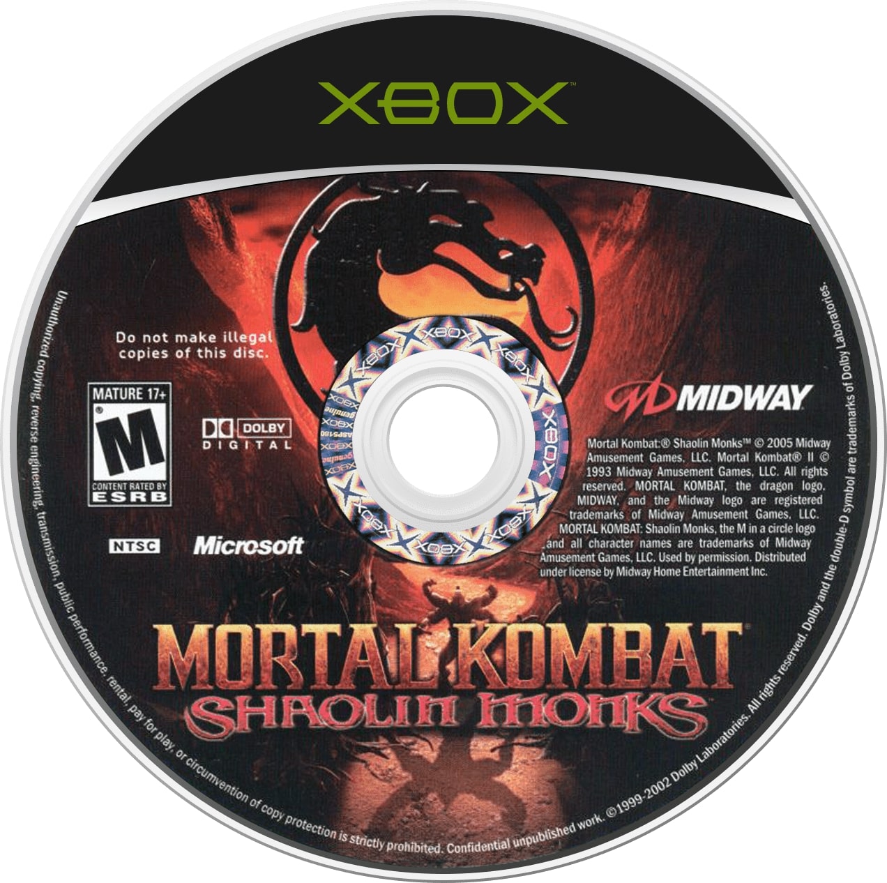 Mortal Kombat Shaolin Monks Xbox - Video Game - Used - CaveGamers - Image 3