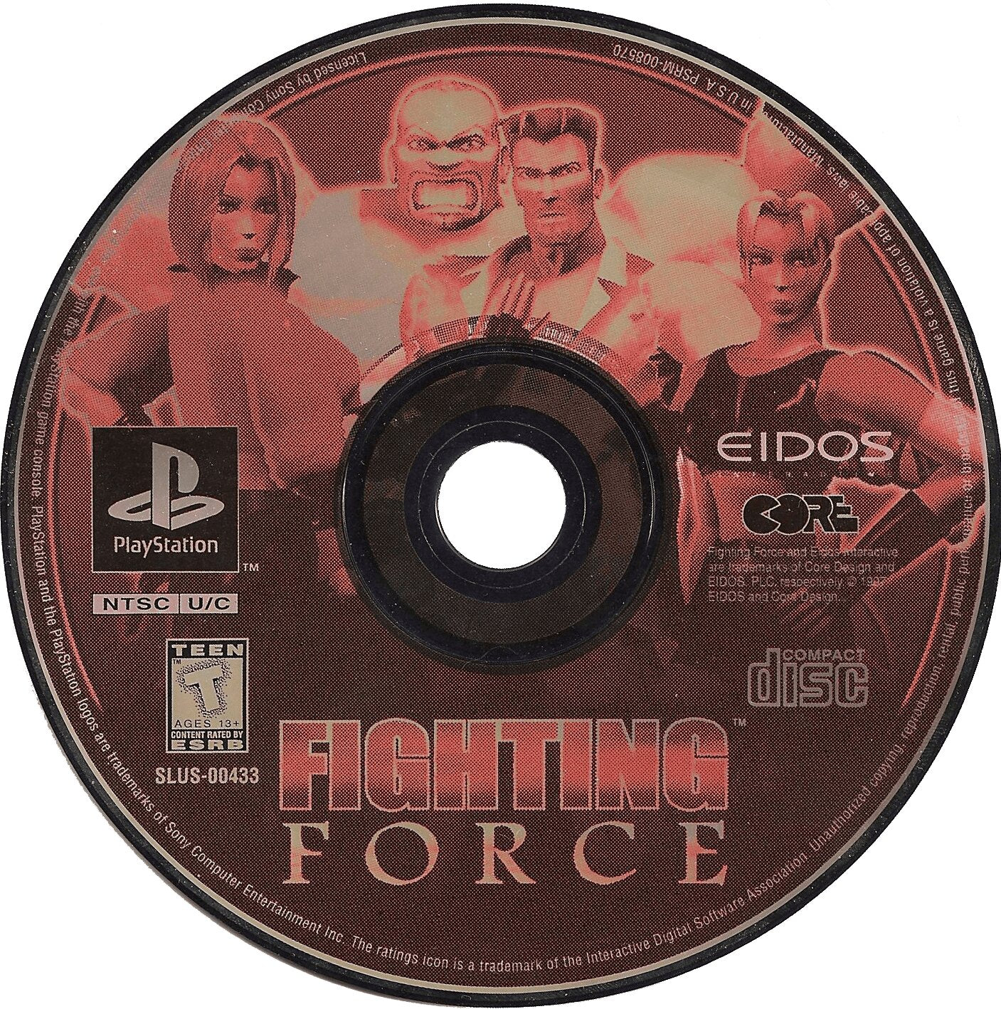Fighting Force Playstation - Video Game - Used - CaveGamers - Image 3