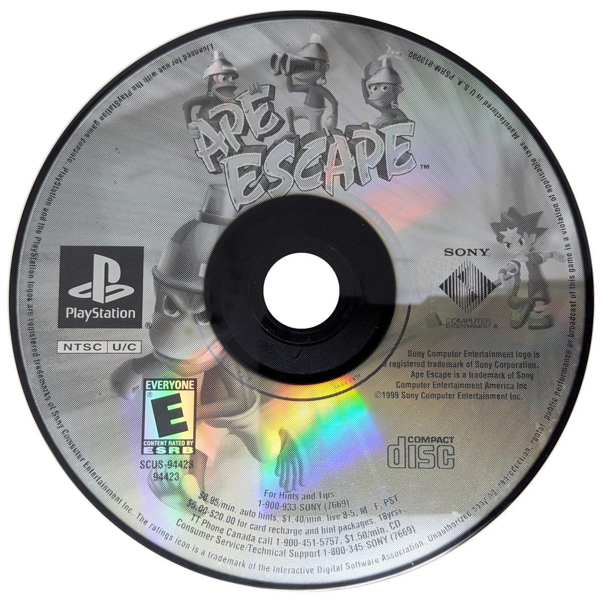 Ape Escape Playstation - Video Game - Used - CaveGamers - Image 4