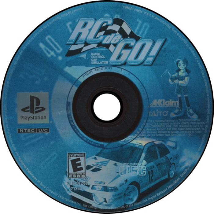 RC de Go Playstation - Video Game - Used - CaveGamers - Image 3