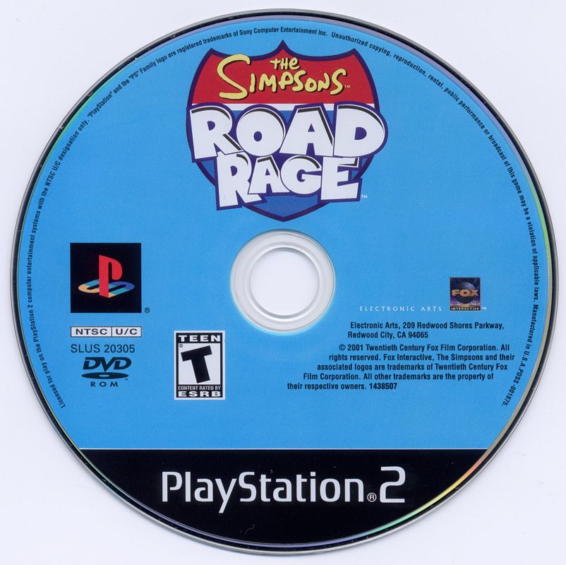 The Simpsons Road Rage PS2 - Video Game - Used - CaveGamers - Image 3
