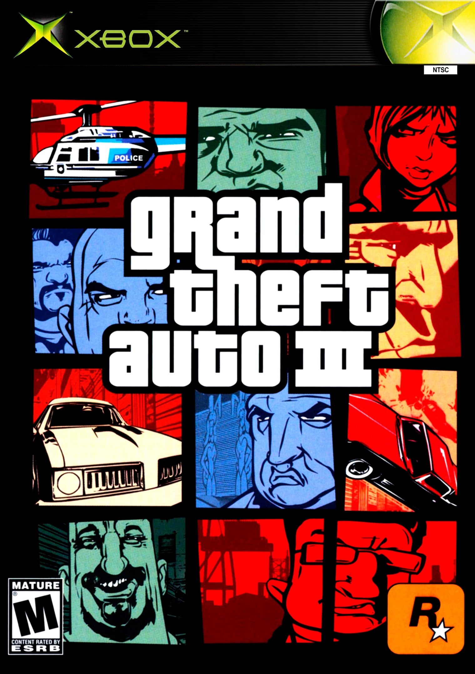 Grand Theft Auto III Xbox - Video Game - Used - CaveGamers