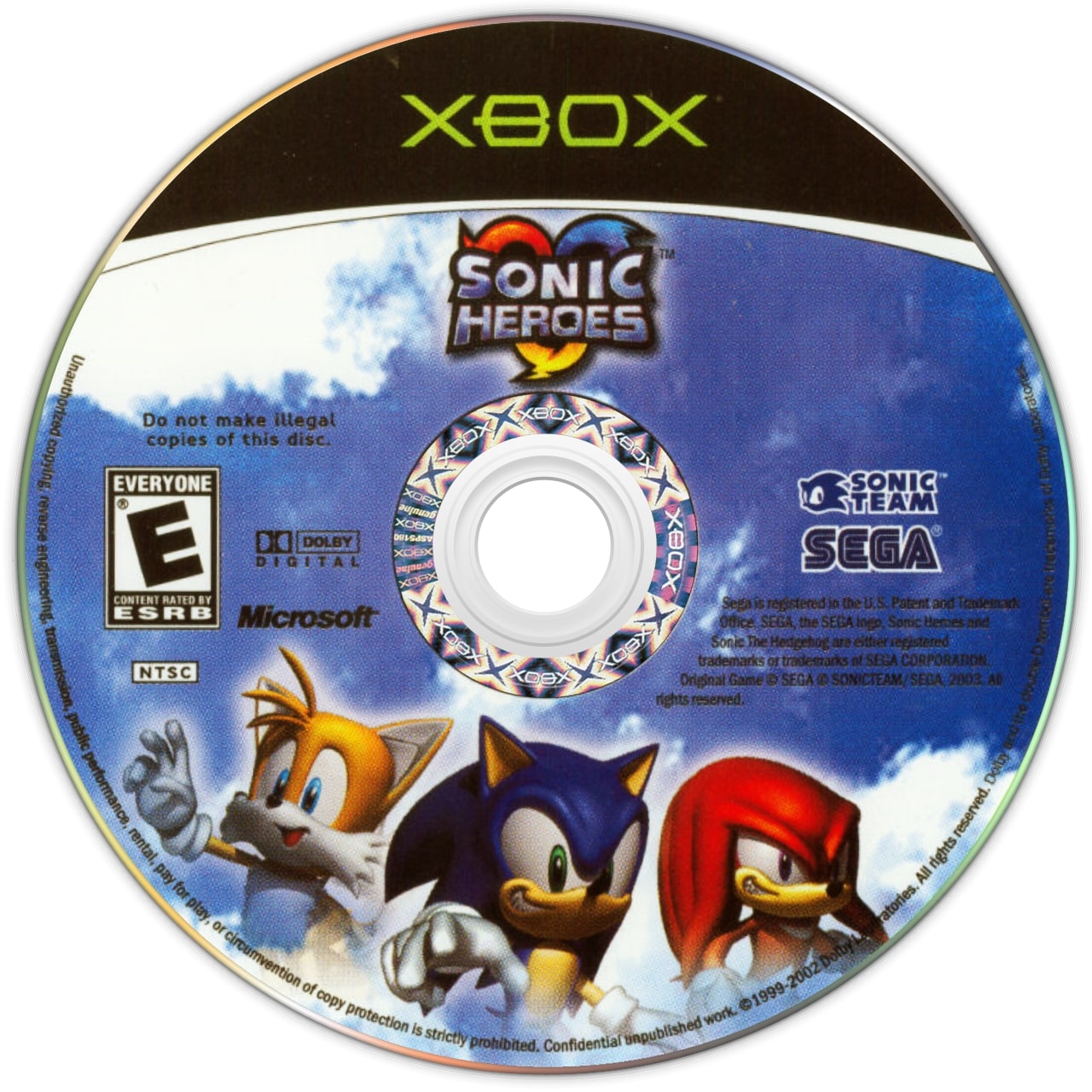 Sonic Heroes Xbox - Video Game - Used - CaveGamers - Image 3